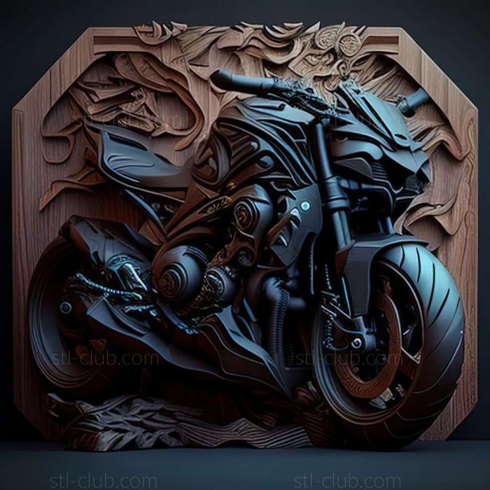 3D модель Yamaha MT 10 SP (STL)